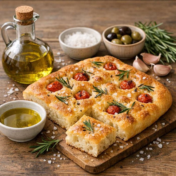 Quelle huile choisir pour une focaccia ? Guide complet