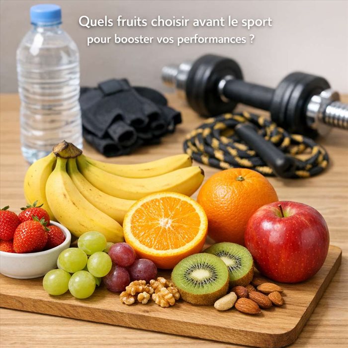 Quels fruits choisir avant le sport ? Guide simple et efficace