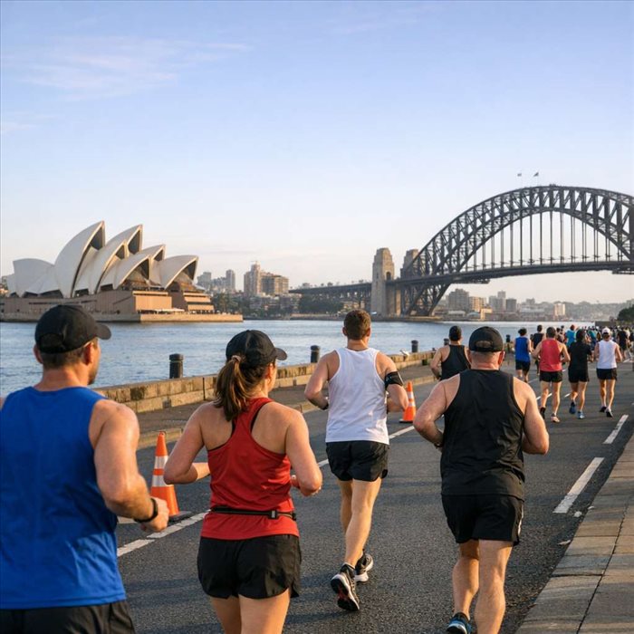 Marathon de Sydney : parcours, défis et arrivée face à l’Opéra