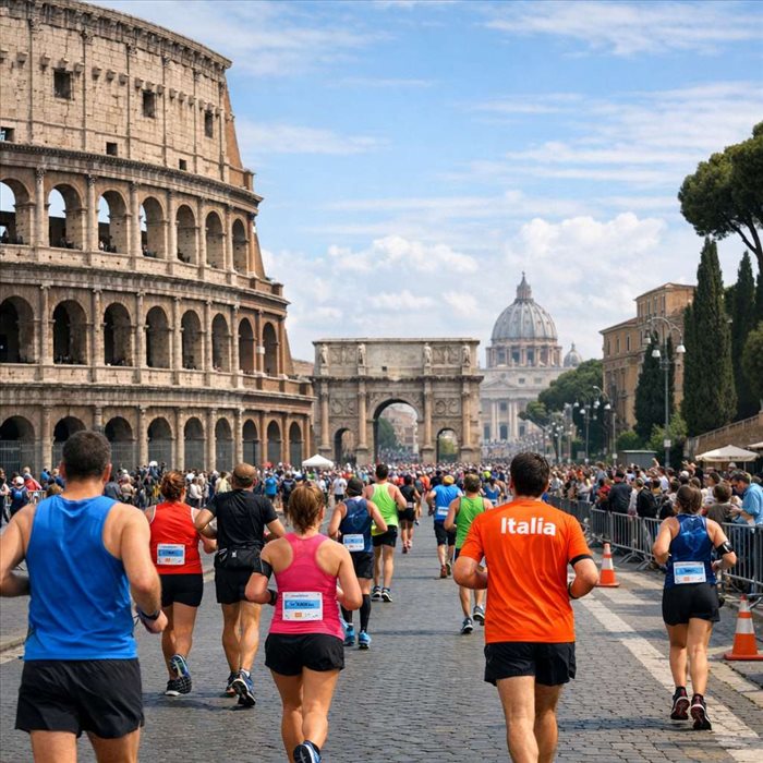 Marathon de Rome : parcours et infos clés de l’épreuve