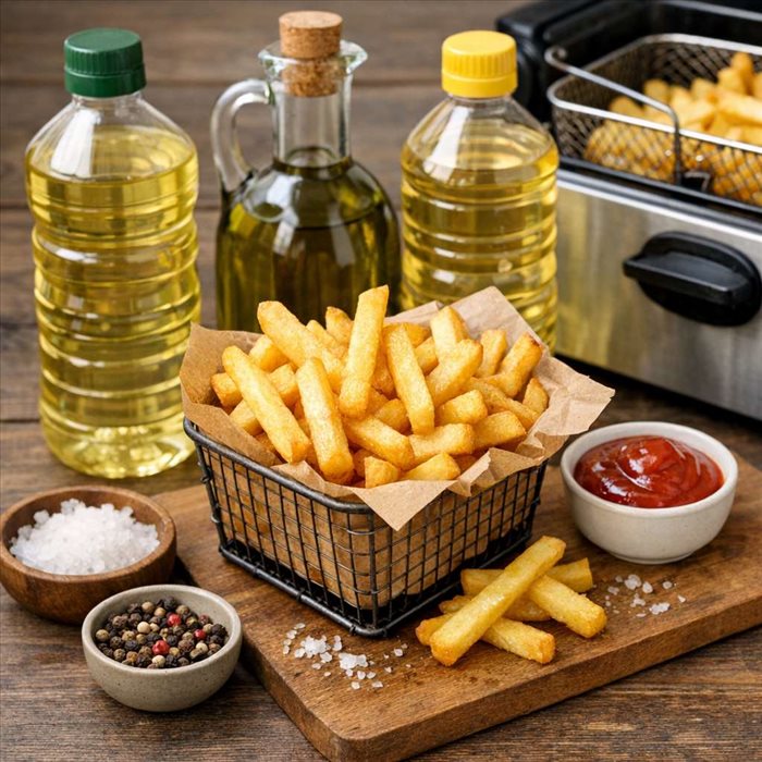 Quelle huile choisir pour faire des frites ? | Guide complet