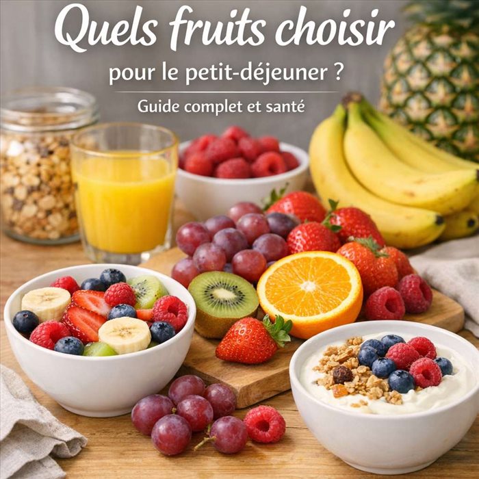 Quels fruits choisir pour le petit-déjeuner ? Guide complet