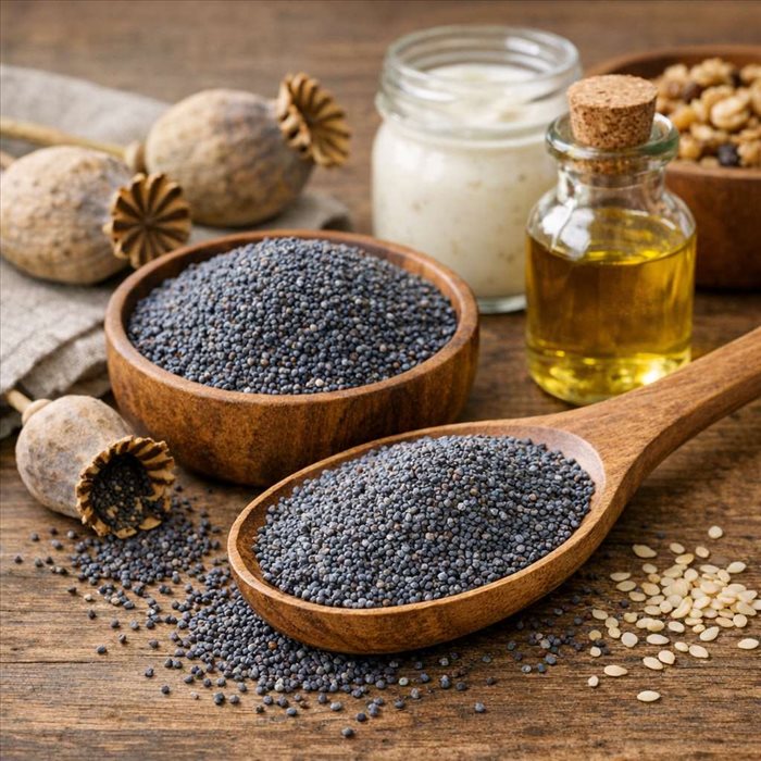 Bienfaits des graines de pavot : nutriments, fibres et minéraux