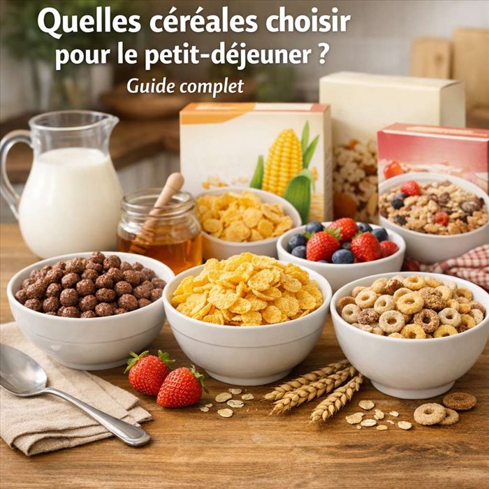 Quelles céréales choisir pour le petit-déjeuner ? | Guide complet