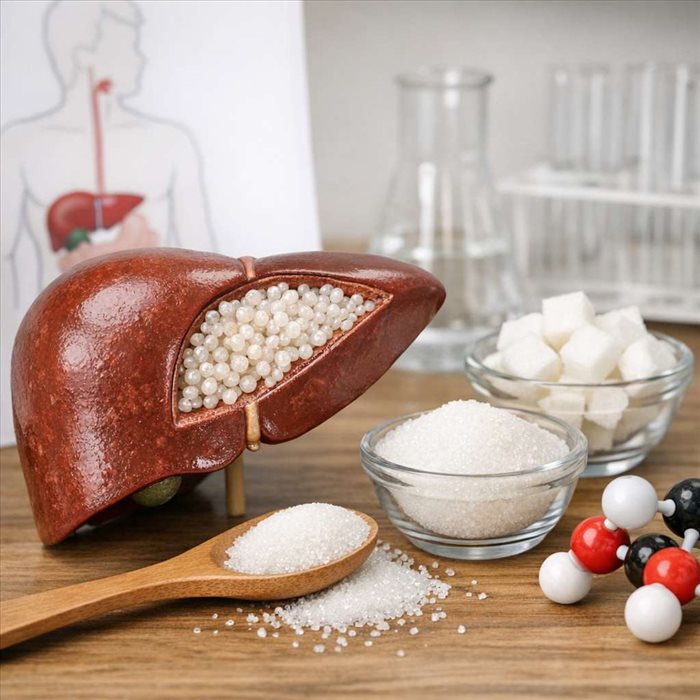 Comment le foie stocke le sucre sous forme de glycogène ?