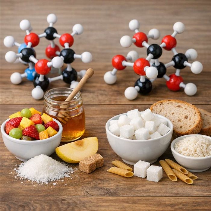 Fructose vs glucose : pourquoi leur métabolisme diffère