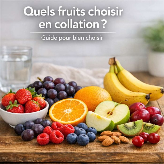 Quels fruits choisir en collation ? Guide pratique et sain