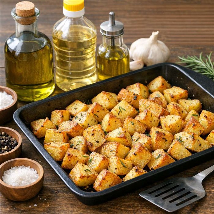 Quelle huile choisir pour rôtir des pommes de terre ? | Guide complet