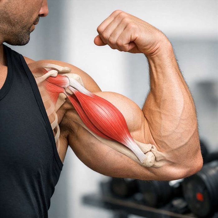 Muscle biceps brachial : anatomie et rôle expliqués 